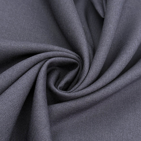 Костюмная однотонная 16037, темно-синий, 180 г/м², 150 см