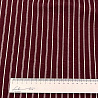 Трикотаж жаккард принт "Полоска" TH944 бордовый, белый, 150 см, 260 г/м² фото № 4