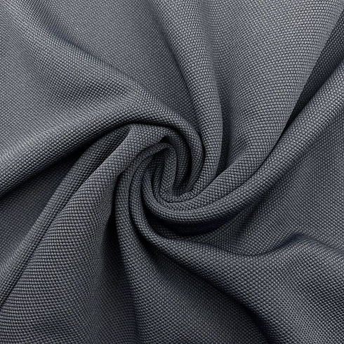 Трикотаж "Диор" темно-серый, 240 г/м², 150 см
