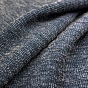 Трикотаж меланж в рубчик TRX138, джинсовый, 150 см, 300 г/м² фото № 3