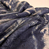 Трикотаж джерси принт  LMP1039 черничный, серый, 270 г/м², 150 см. фото № 2
