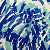 Вискоза принт "Абстракция" 256, белый, синий, 95 г/м², 145 см фото № 4
