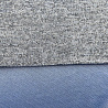Трикотаж сандра меланж TRX109 голубой, 150 см, 240 г/м² фото № 2