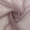 Сетка трикотажная с люрексом D2 пыльно-розовый, серебро, 85 г/м², 150 см фото №1