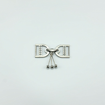 Пряжка 2163, никель, 5,5 см