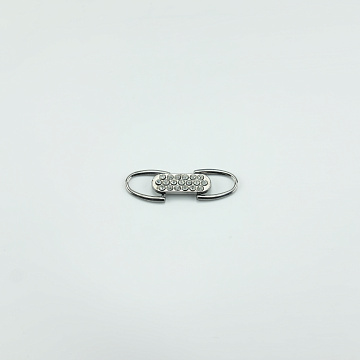Пряжка 1205, никель, 4,6 см