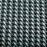 Трикотаж  жаккард с блеском TH6289-B мятный, черный, 150 см, 300 г/м² фото № 3