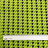 Трикотаж жаккард JC2310 яблочно-зеленый, темно-синий, 150 см, 210 г/м² фото № 3