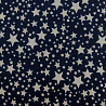 Трикотаж джерси принт "Звезды" D063 темно-синий, бежевый, 150 см, 270 г/м² фото № 4