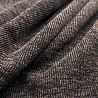 Трикотаж меланж в рубчик TRX138, темно-коричневый, 150 см, 300 г/м² фото № 2