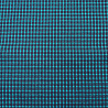 Трикотаж жаккард "Клетка" PD651, темно-синий, бирюзовый, 155 см, 215 г/м² фото № 3