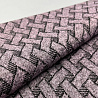 Трикотаж сандра жаккард T-190453 пурпурный, 150 см, 230 г/м² фото № 2