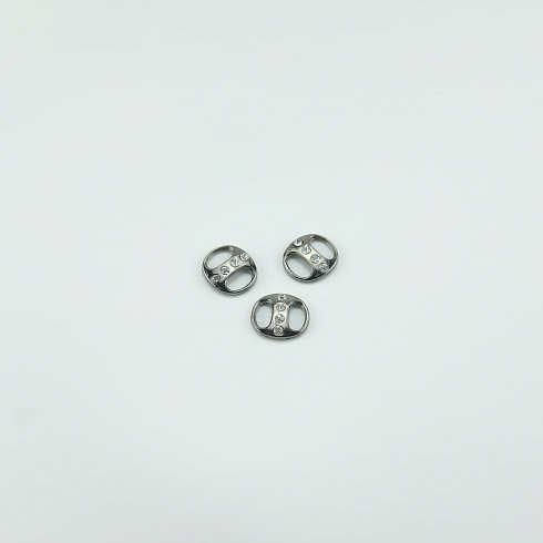 Пряжка 2079, никель, 1,7 см