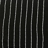 Плательная ткань с вискозой "Буквы" D8027 черный, белый, 150 см, 85 г/м² фото № 5