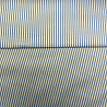 Коттон принт "Полоска" 619 голубой, белый, 145 см, 110 г/м² фото № 3