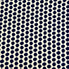 Трикотаж джерси принт "Горохи" D066, темно-синий, бежевый, 270 г/м², 150 см фото № 4