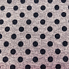 Трикотаж сандра принт "Горохи" D1887 пыльно-розовый, серый, 150 см, 230 г/м² фото № 4