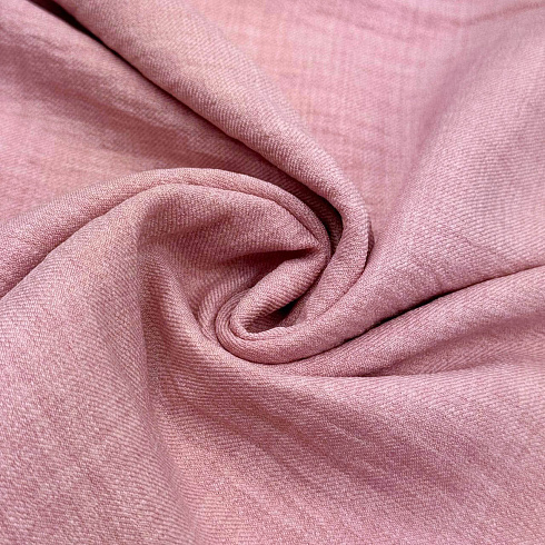 Костюмная однотонная ткань 1553, розовый, 190 г/м², 153 см