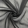 Сетка трикотажная с люрексом D1, черный, 100 г/м², 142-145 см фото №1