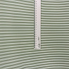 Блузочная ткань "Полосы" D13, болотный, белый, 150 см, 150 г/м² фото № 4