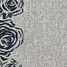 Трикотаж сандра купон "Цветы" 41432 D551, серый фото № 4