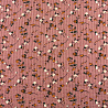 Коттон принт "Цветочки" A274 пастельный розовый, 145 см, 115 г/м² фото № 3