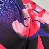 Трикотаж масло набивное двухсторонний бордюр "Абстракция" D073 фиолетовый, розовый, 150 см, 200 г/м² фото № 2