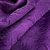 Сатин-креш стрейтч, темно-фиолетовый, 120 г/м², 150 см фото № 2