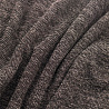 Трикотаж меланж в рубчик TRX138, темно-коричневый, 150 см, 300 г/м² фото № 4