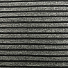 Трикотаж сандра "Полоска" TRX116 темно-серый, черный, 150 см, 270 г/м² фото № 4