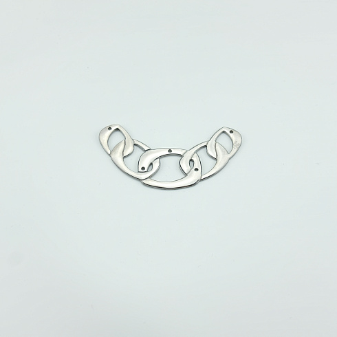 Элемент декоративный 2349 никель, 7,1 см