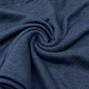 Трикотаж  меланжевый джинсовый T-190268, 150 см, 260 г/м² фото №1