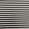 Трикотаж- вискоза "Полоска", белый, коричневый, 150 см, 270 г/м² фото № 5