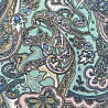 Ниагара принт "Огурцы" B19216, серо-зеленый, бледно-персиковый, 148 см, 110 г/м² фото № 4