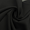 Шифон спандекс цвет черный, 150 см, 100 г/м² фото №1