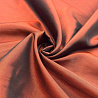 Тафта однотонная, оранжево-черный, 90 г/м², 150 см фото №1