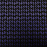 Трикотаж  жаккард с блеском "Гусиная лапка" TH6289 фиолетовый, черный, 150 см, 300 г/м² фото № 4