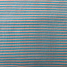 Шифон принт "Полоска" D64, бежевый, голубой, 70 г/м², 150 см фото № 4
