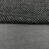 Трикотаж жаккард "браш" JC5177B белый, черный, 150 см, 250 г/м² фото № 3