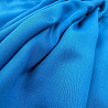 Вискоза-сатин однотонная, ярко-голубой, 110 г/м², 150 см фото № 2