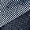 Трикотаж жаккард T-190518C, голубой, черный, 150 см, 230 г/м² фото № 3