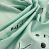 Блузочный жаккард D151812 мятный, 120 г/м², 145 см фото № 2