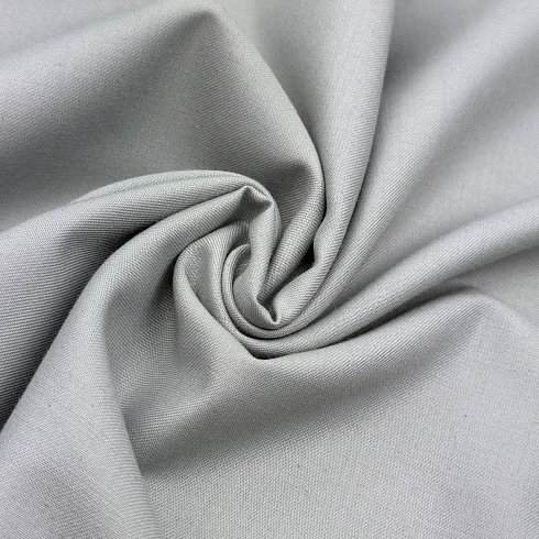 Костюмная однотонная 811, серый, 240 г/м², 150 см
