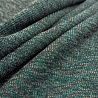Трикотаж меланж в рубчик TRX138 зеленый, 150 см, 300 г/м² фото № 3
