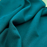 Трикотаж креп однотонный TX195 сине- зеленый, 150 см, 220 г/м² фото № 2