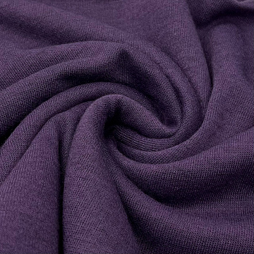 Трикотаж  меланжевый фиолетовый T-190268, 150 см, 260 г/м²