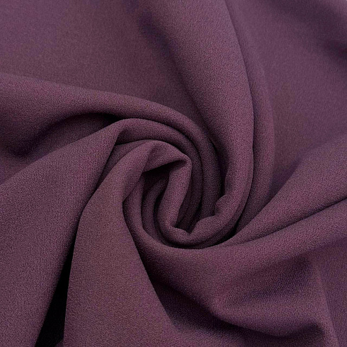 Трикотаж креп TX195, ежевичный, 150 см, 220 г/м²