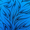 Вискоза принт "Абстракция" ST3949, голубой, темно-синий, 95 г/м², 145 см фото № 4