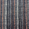 Трикотаж сандра принт "Полоска" D1893 темно-синий, серый, 150 см, 230 г/м² фото № 3