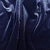 Велюр костюмный WK001, темно-синий, 150 см, 250 г/м² фото № 3
